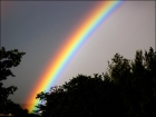 Photo gratuite arc-en-ciel