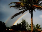 Photo gratuite arc-en-ciel