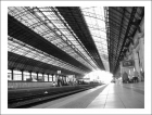 Photo gratuite trains-gares